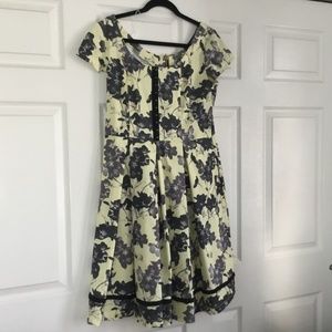 Black and Yellow dress